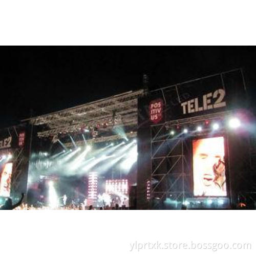 P10 RGB SMD3535 Stage Background LED Screen Curtain For Cel
